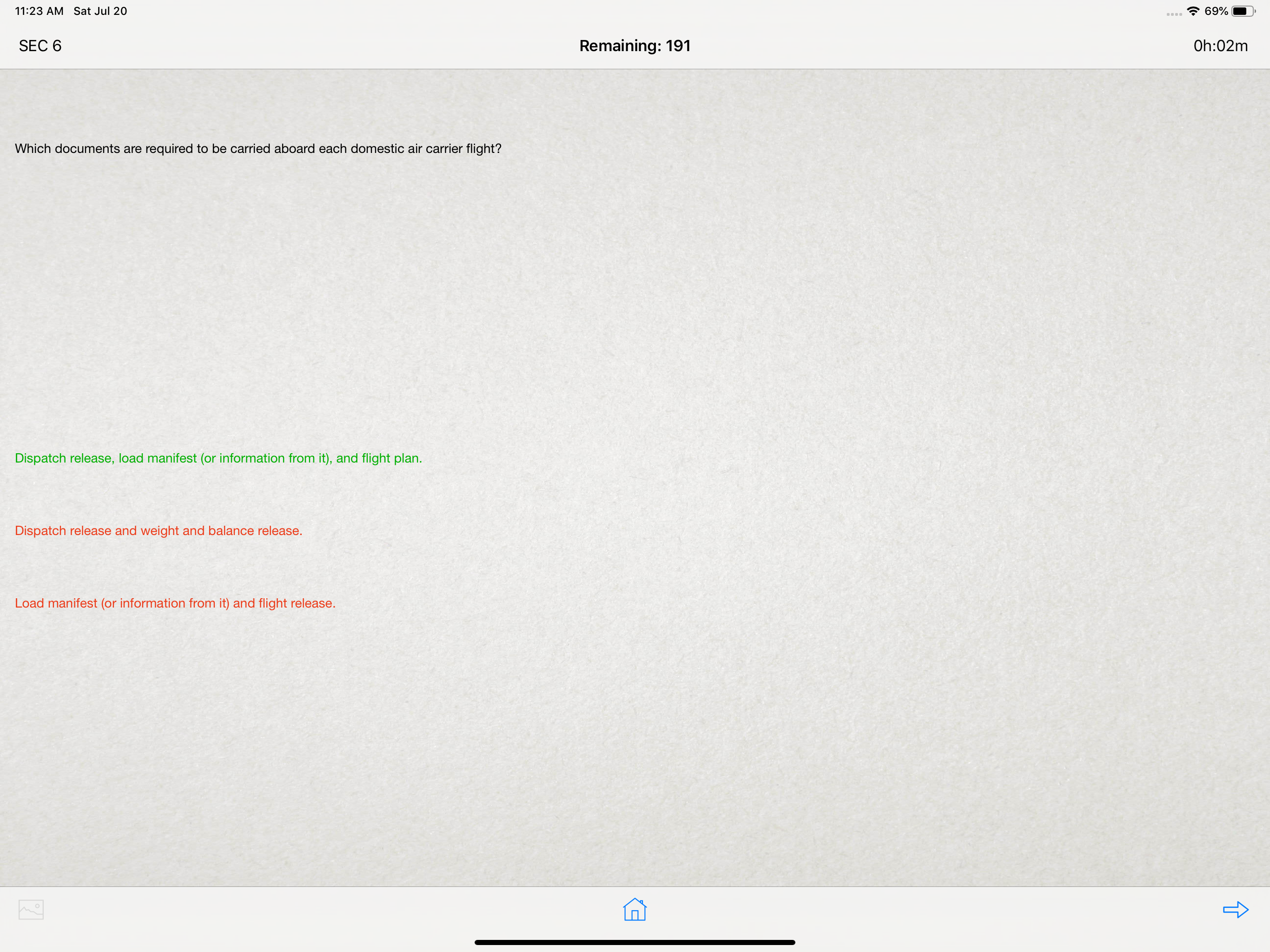 ATP Part 121 Test Prep screenshot 12