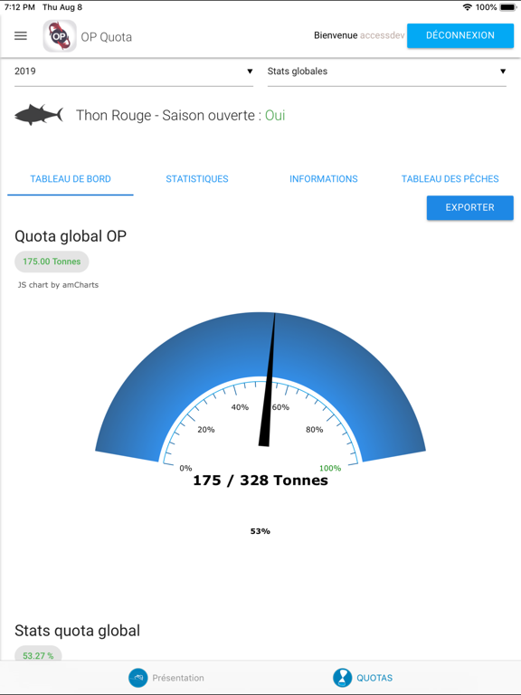 Screenshot #5 pour OP Quota