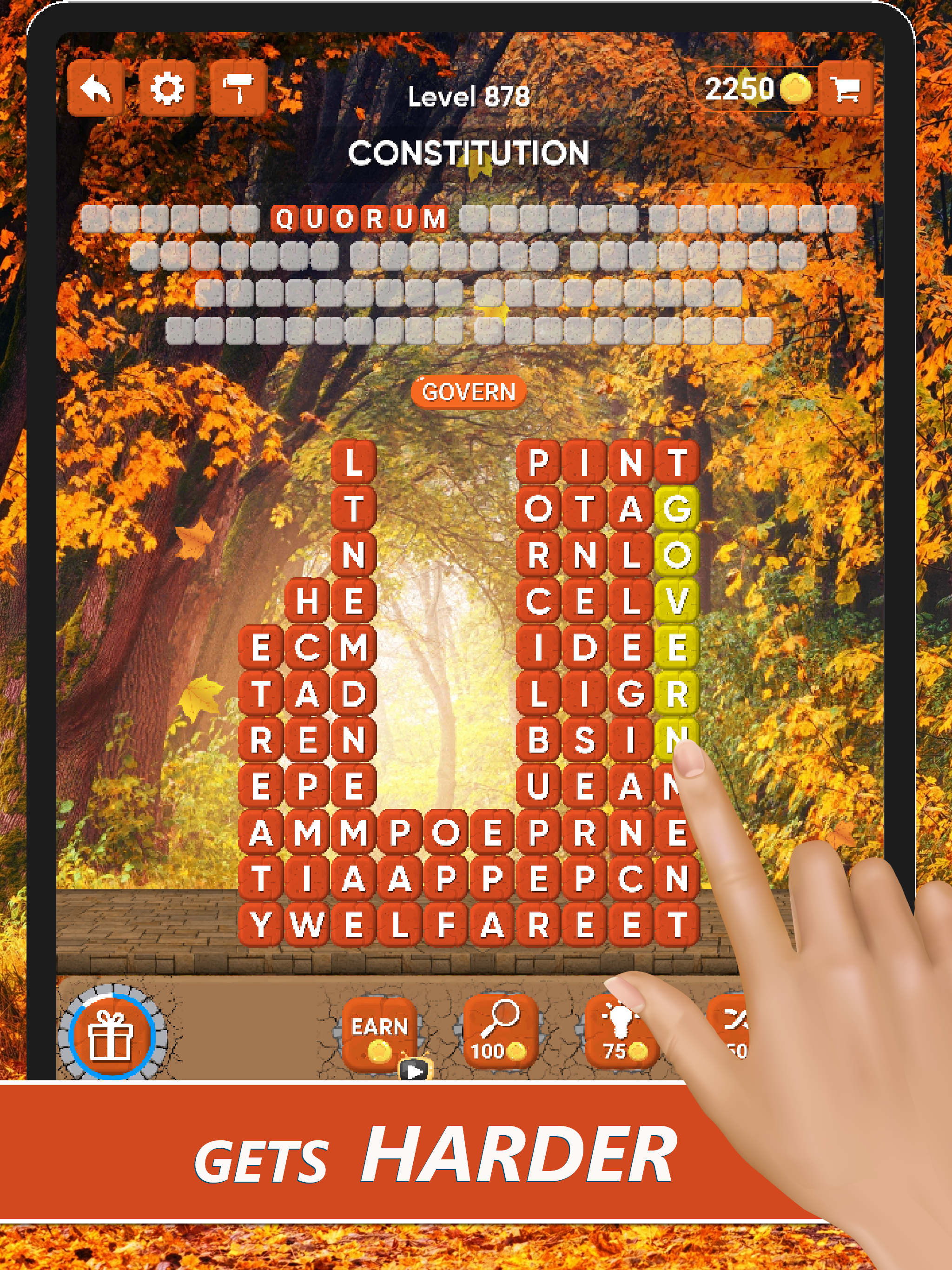 Word Stones: Word Tower Game