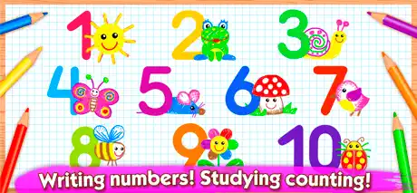 Learn Drawing Numbers for Kids