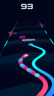 wavy lines: battle racing game iphone screenshot 2