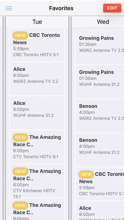 TV Listings Guide Canada