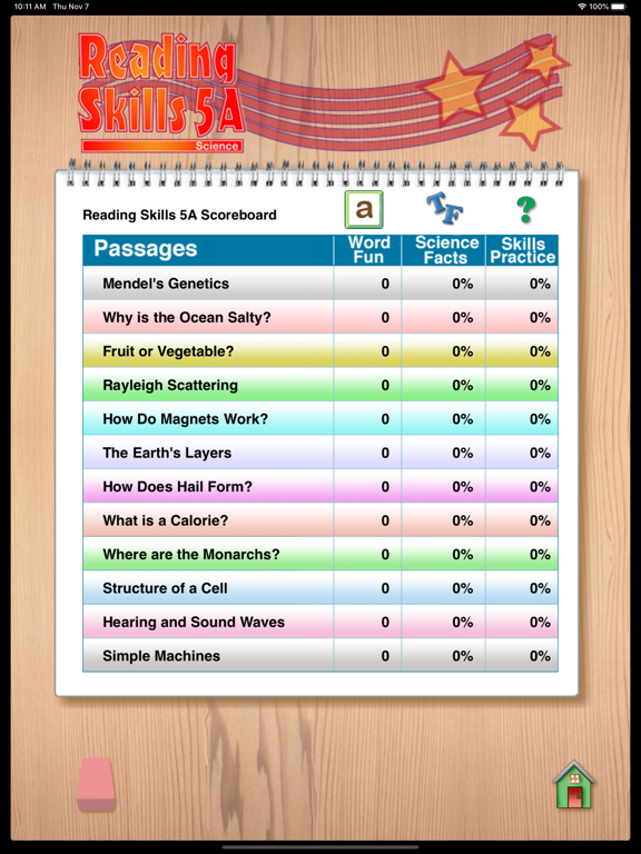 Screenshot #6 pour Reading Skills 5A