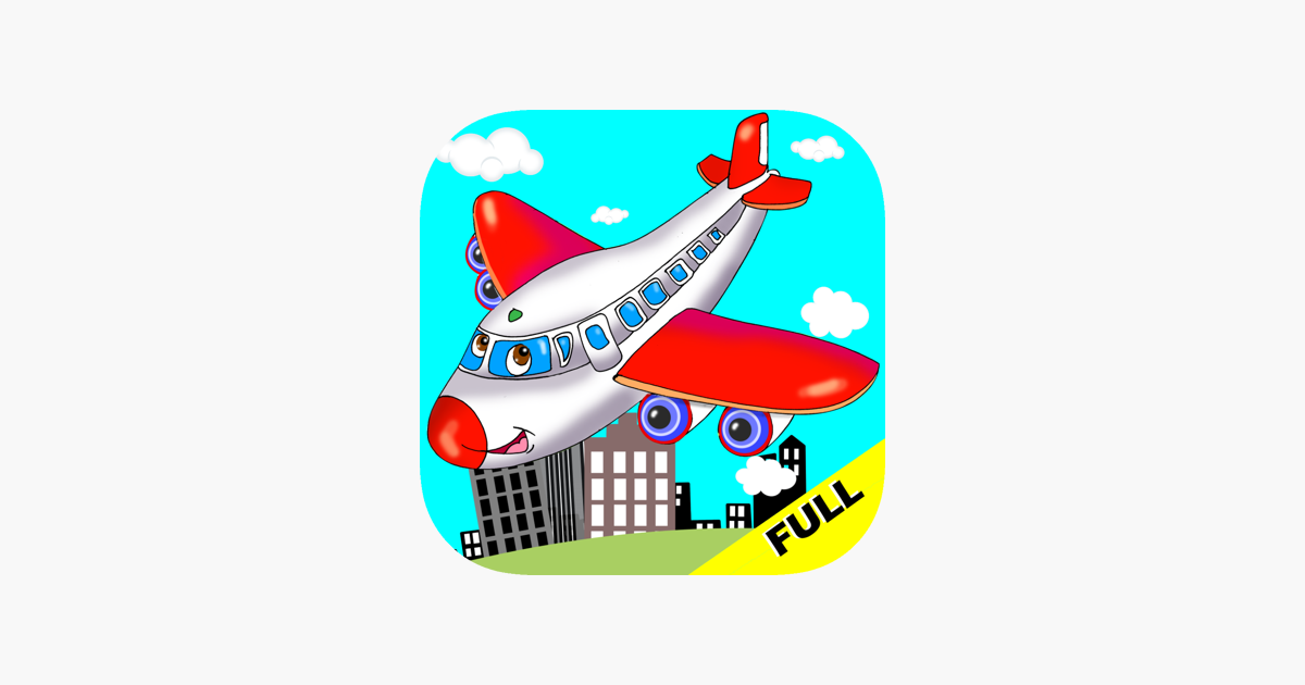 ‎Airplane Games for Kids FULL en App Store