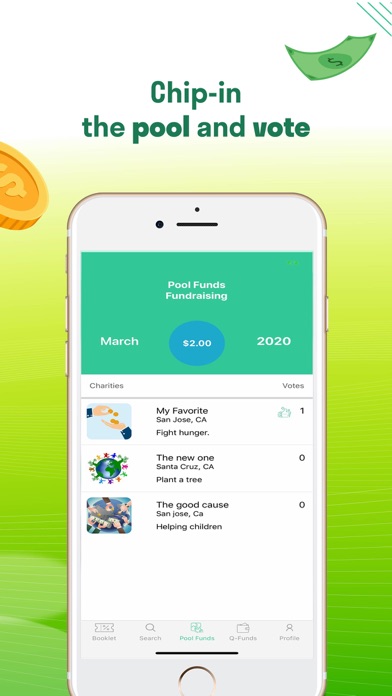 Q-Funds-Fundraising Online App Screenshot