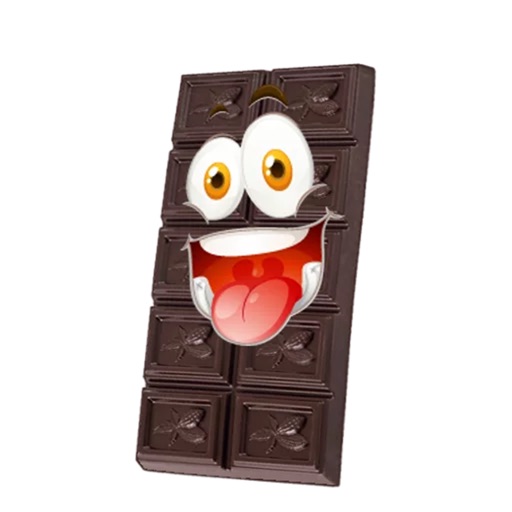Cute Chocolate Sticker Pack