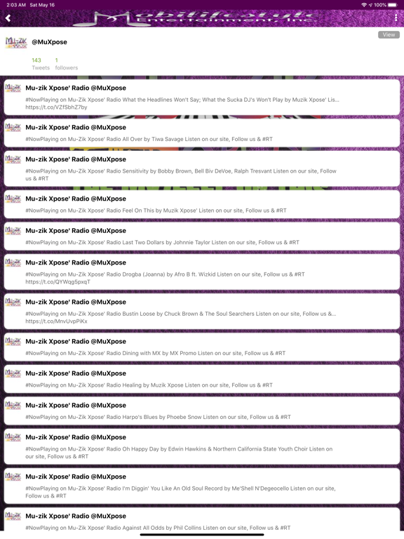 Screenshot #6 pour Mu-Zik Xpose Radio