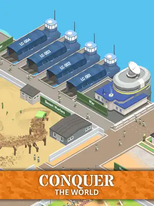 Screenshot 4 Idle Army Base: Tycoon Game iphone