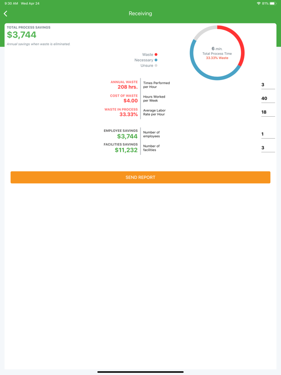 MotionMeter by Newcastle iPad screenshot 4 - Business app
