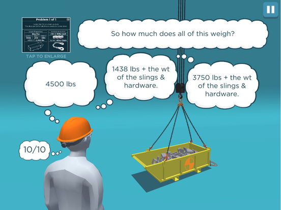 Construction Crane Rigging iPad screenshot