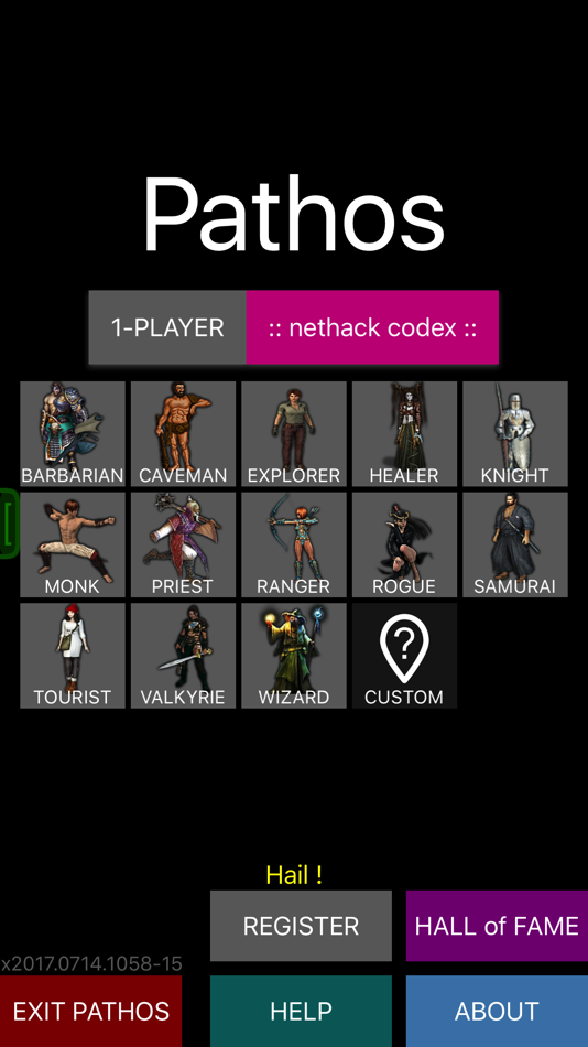 #1. Pathos: Nethack Codex (iOS) Podle: Callan Hodgskin