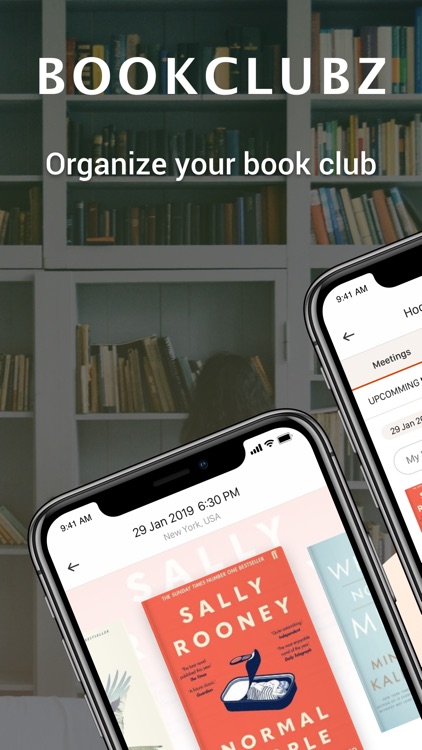Bookclubz: Book Club Organizer
