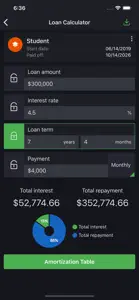 Loan calculator: Installment screenshot #4 for iPhone