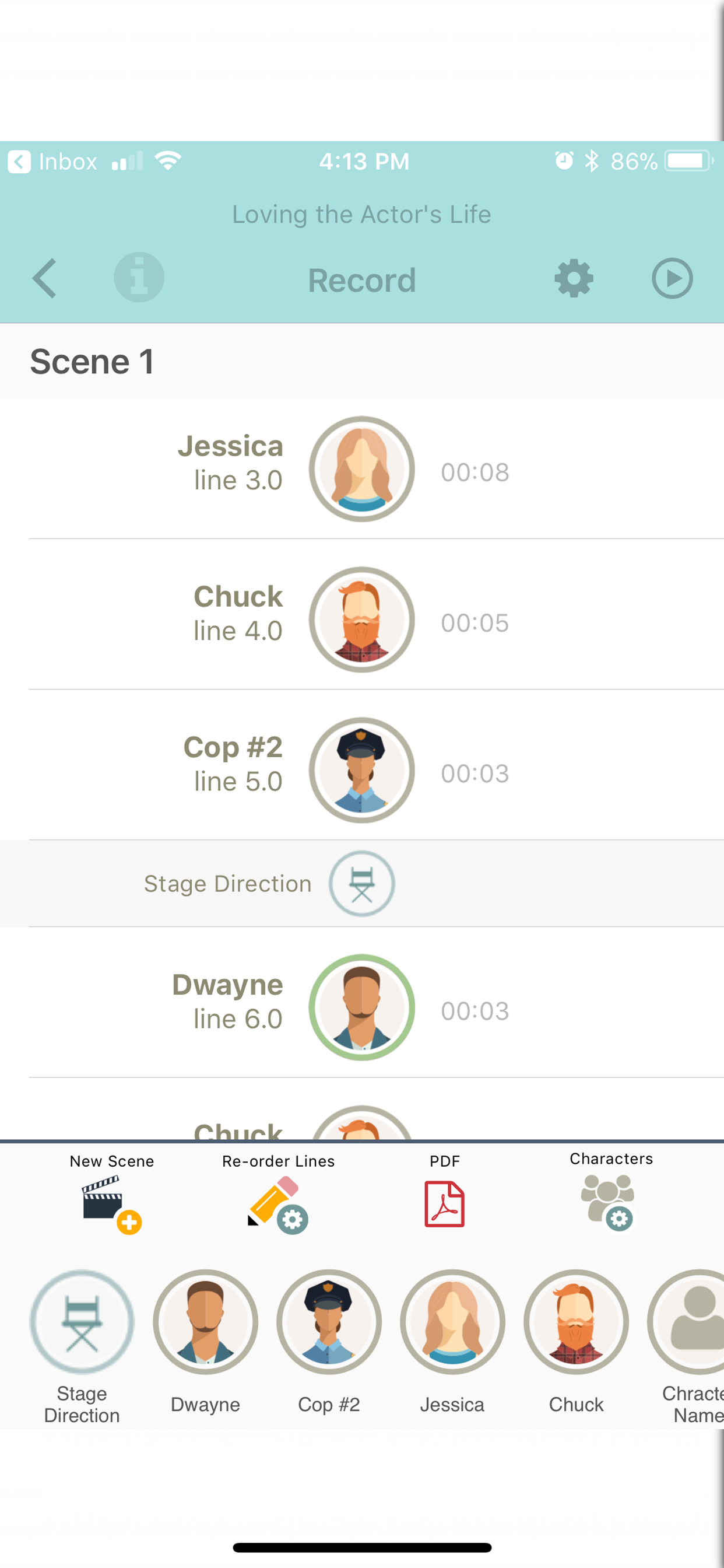The Actor's Lines screenshot 5