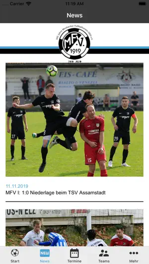 FV 1919 Mosbach e.V. screenshot 4