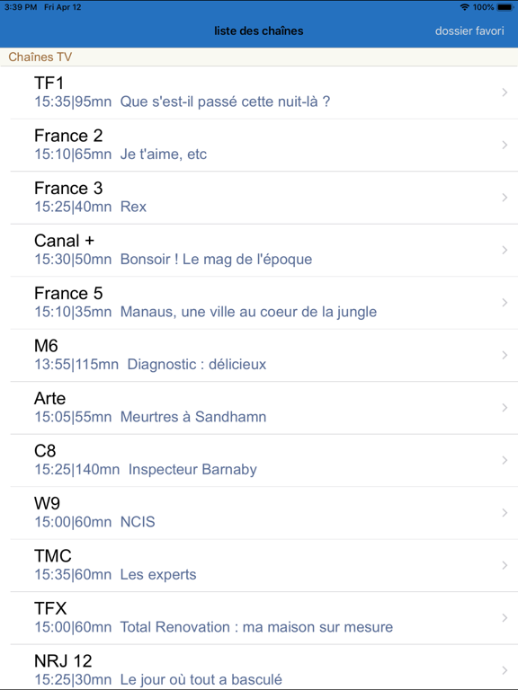 Screenshot #4 pour France Programme TV