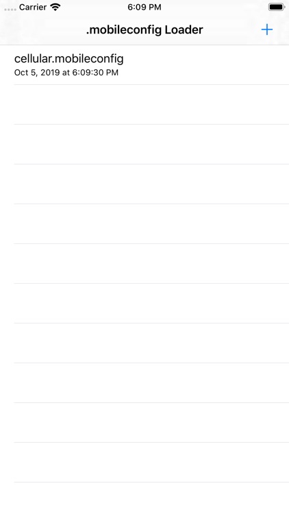 .mobileconfig Loader