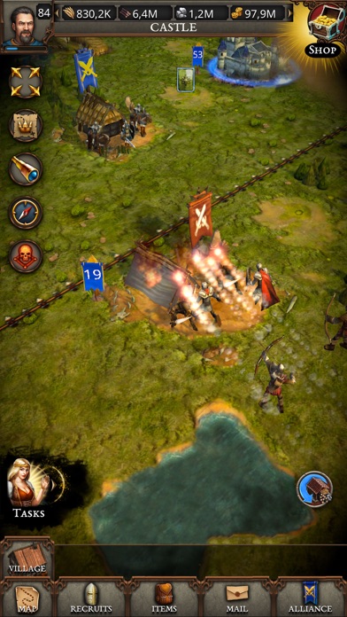 Fortress Kings - Castle MMO Screenshot