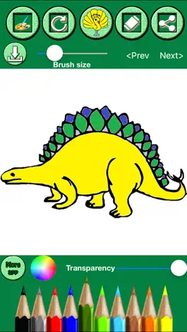 Game screenshot Animals & Birds Coloring book apk