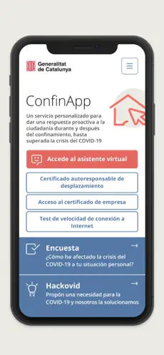 Screenshot 1 CONFINAPP iphone