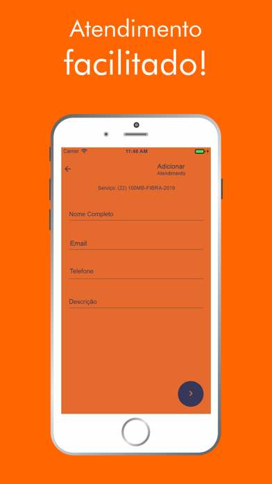 MaxNet Fibra Screenshot