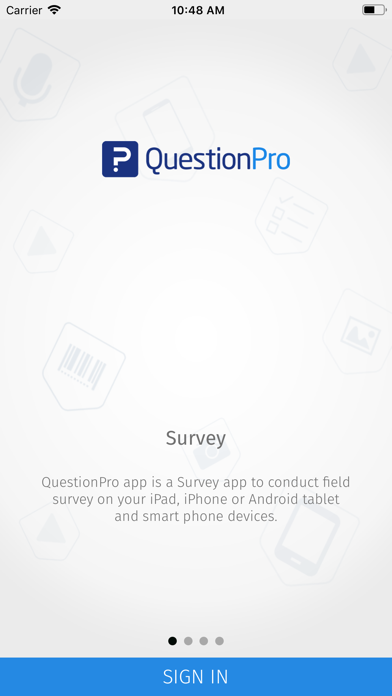 How to cancel & delete QuestionPro - Offline Surveys from iphone & ipad 1