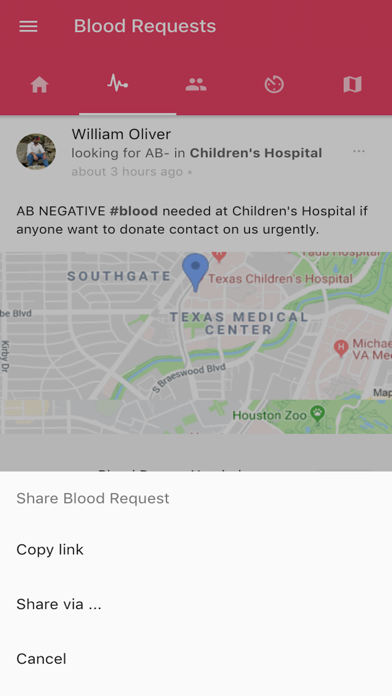 Save Life Connect iPhone screenshot 6 - Social Networking app