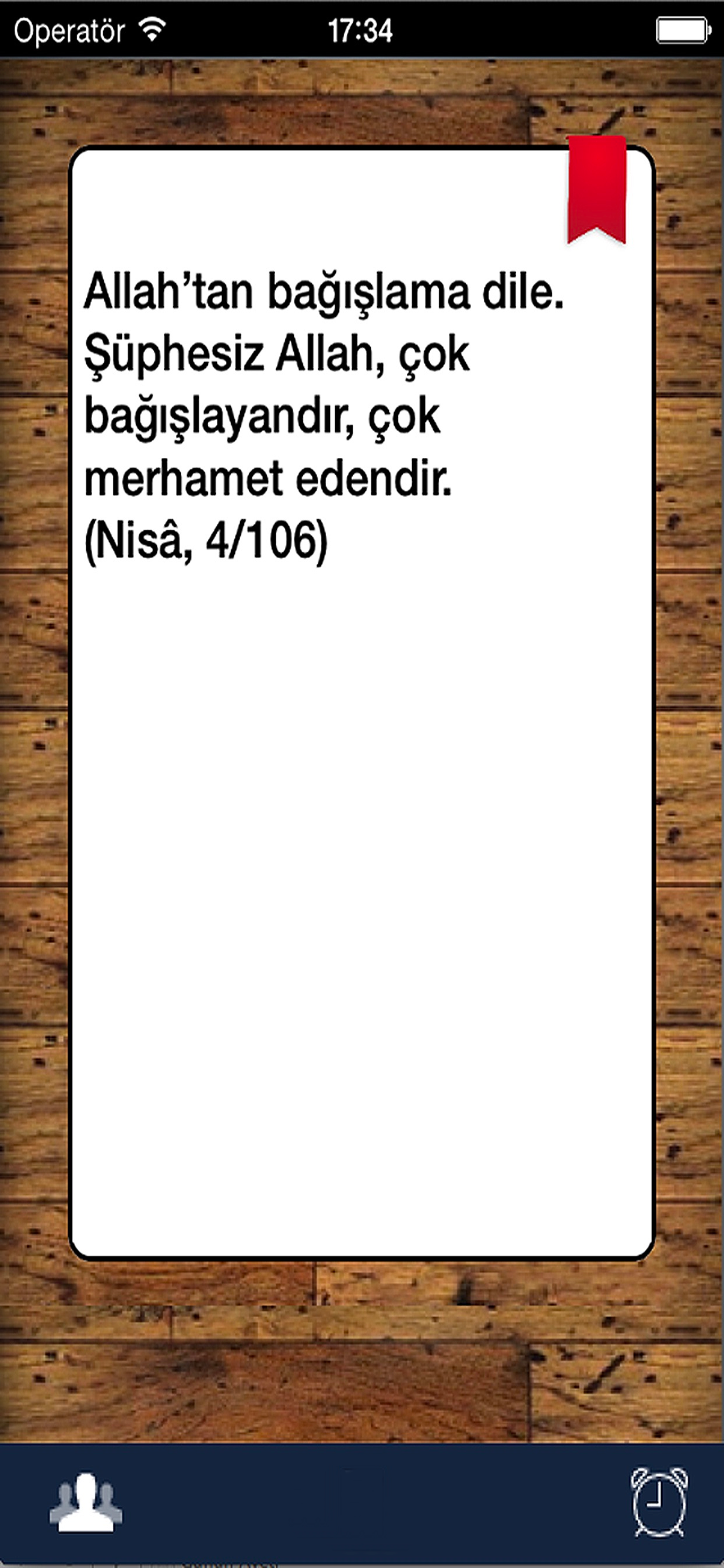 Günün Ayeti.