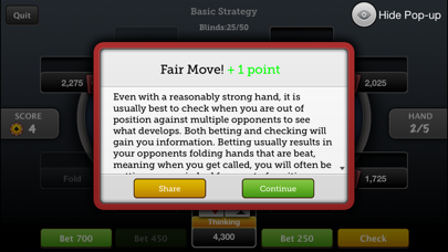 WPT Poker Trainer screenshot 2
