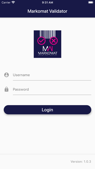 Screenshot #1 pour Markomat Validator