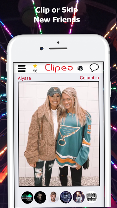 Screenshot #3 pour Clipeo - Games. Friends. Chat.