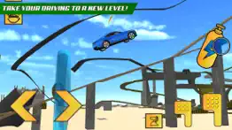 racing cars extreme stunt iphone screenshot 3