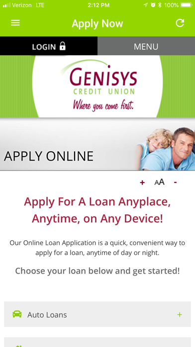 Genisys Mobile Screenshot