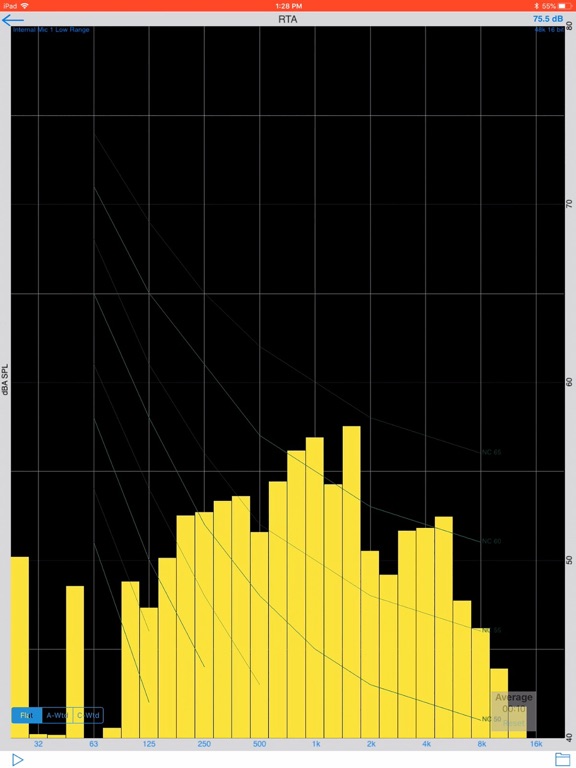 Acoustiblok Sound Analyzer iPad screenshot 5 - Business app