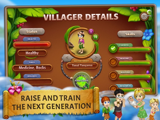 Virtual Villagers Origins 2 iPad app afbeelding 4