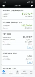 First City Credit Union Mobile screenshot #2 for iPhone