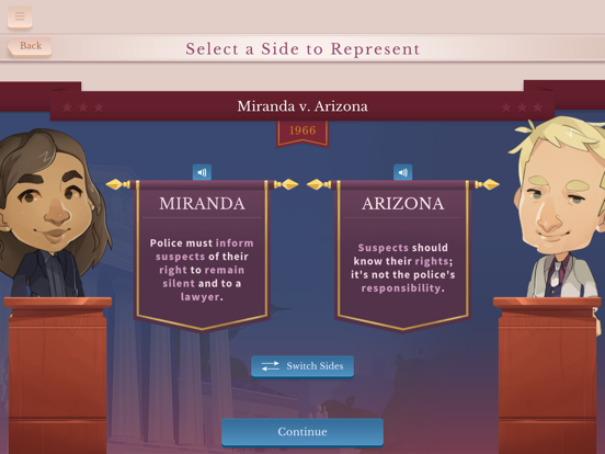 Argument Wars iPad screenshot 4 - Education app