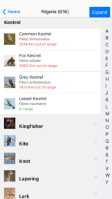 Birds of Africa screenshot