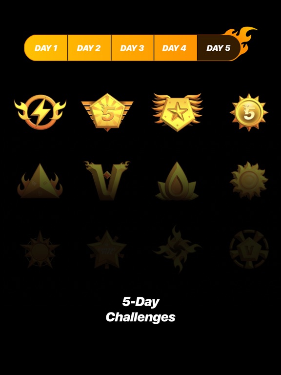 Furious Five - Home Workout iPad screenshot 5 - Health & Fitness app