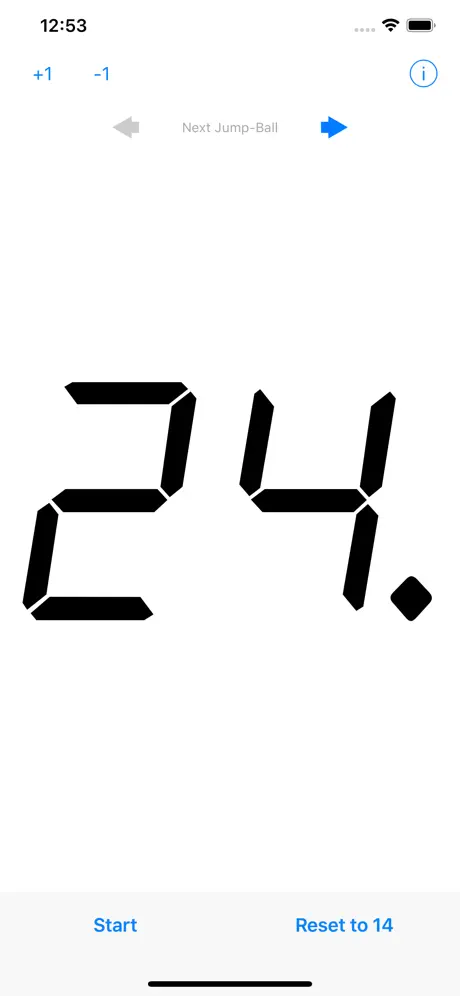 Basketball 24s/14s Shot Clock