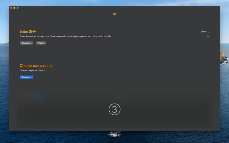 Screenshot #2 pour ShaSearch