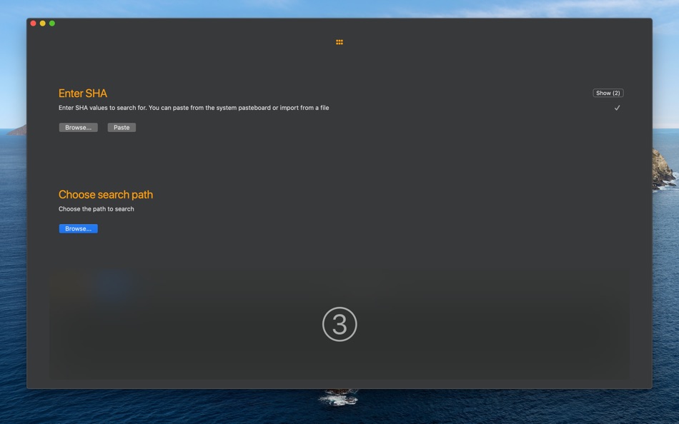 #2. ShaSearch (macOS) By: Robert Atherton