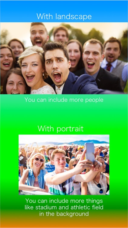 Take Groupie for group selfie screenshot-3