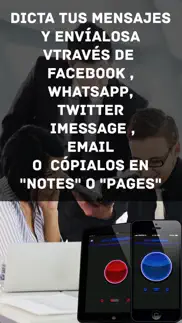 dictado de voz reconocimiento iphone capturas de pantalla 4