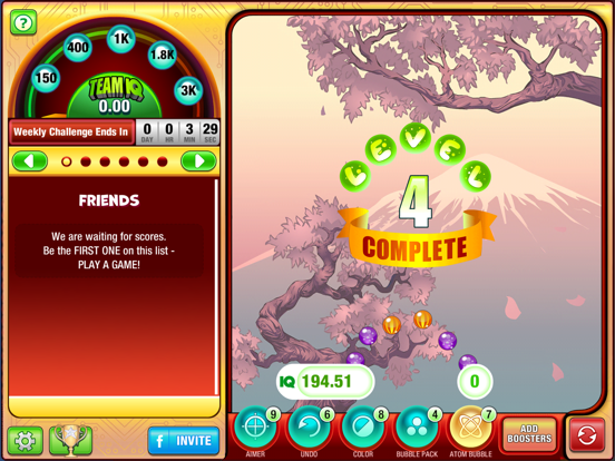 Bubbles IQ iPad app afbeelding 2