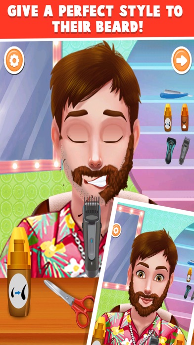Screenshot #3 pour Crazy Beard Shaving Salon