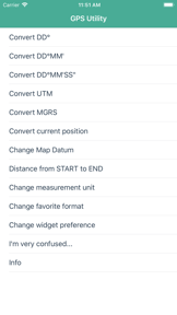 GPS Utility screenshot