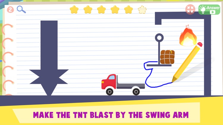 Truck vs Fire: Brain Challenge