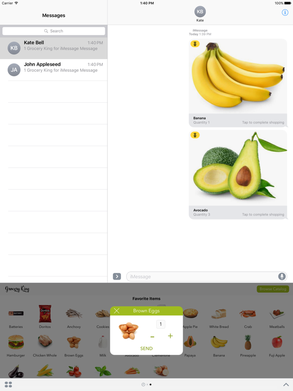 Screenshot #5 pour Grocery King - Shopping Lists