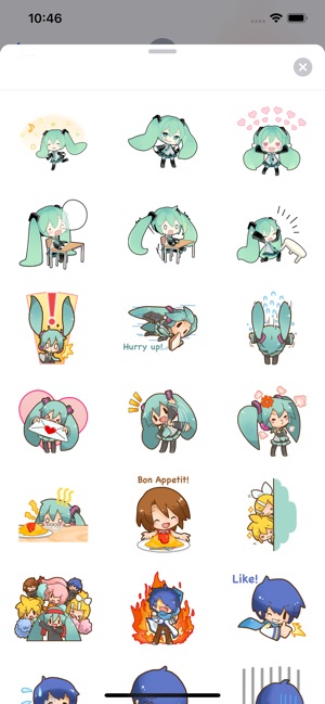 Miku And Team HD Sticker by Quang Tran Vinh